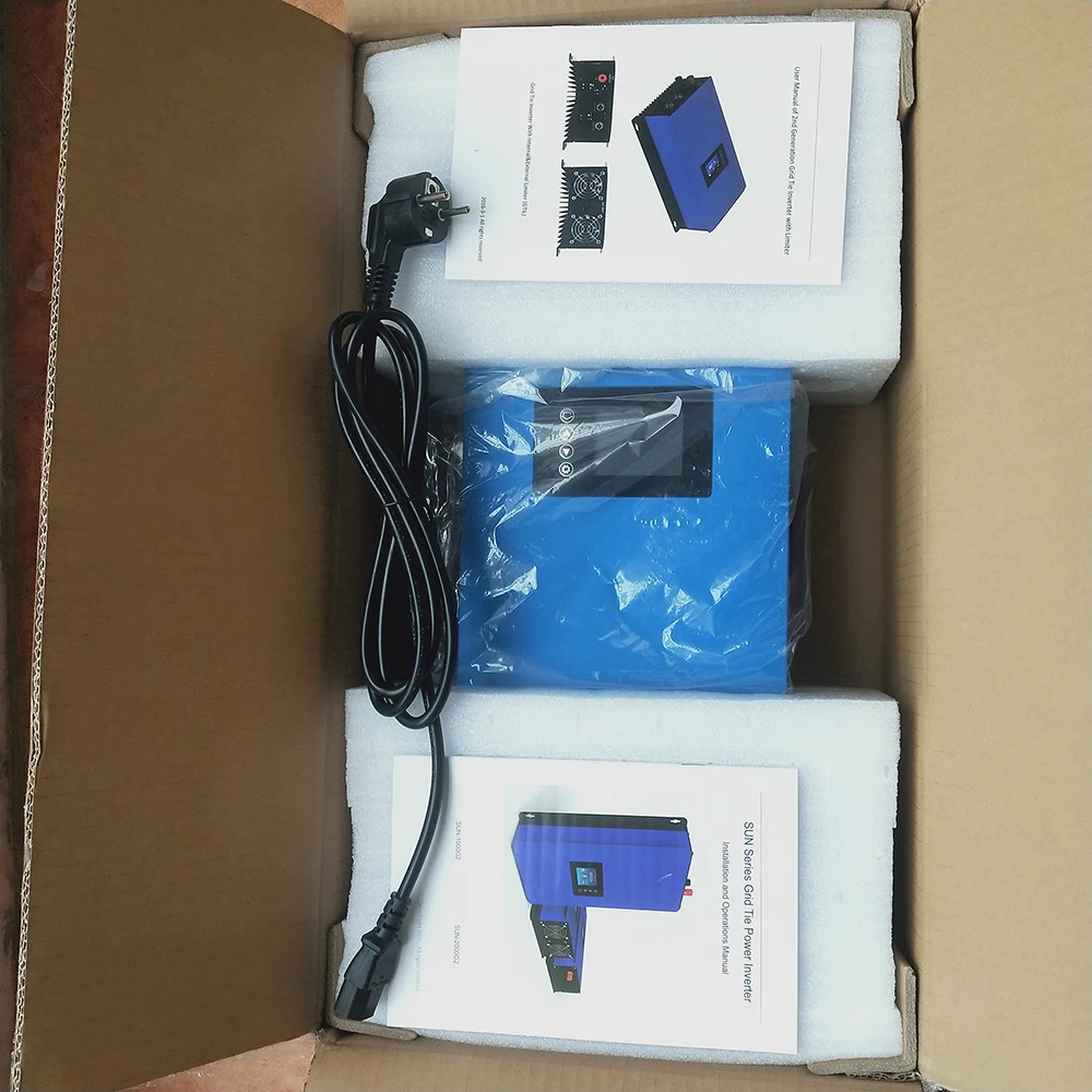 WIFI MPPT солнечный Grid Tie Инвертор 1000W 2000W DC45V 90V или AC110V AC220V с датчиком PV/инвертором