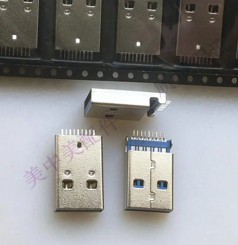 

For original new USB and head start and bridgePlug 9P heavyPlate blue rubber core L18.7 column