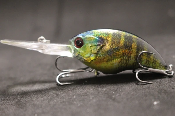 HC733X462 wLure 11g 8.5cm Deep Water Real Skin Painting Tight Floating Crankbait Cutting Blade Treble Hooks Fishing Lures HC733 - Цвет: HC733X462