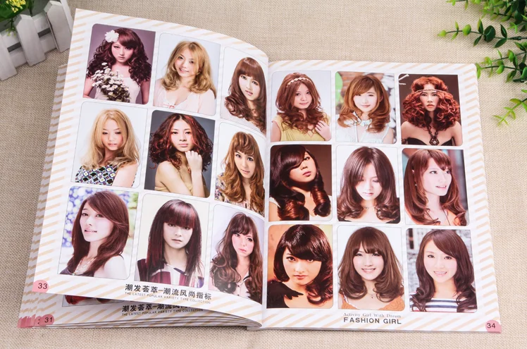 600 типов книга для дизайна парикмахерских журнала по косметике | Канцтовары офиса