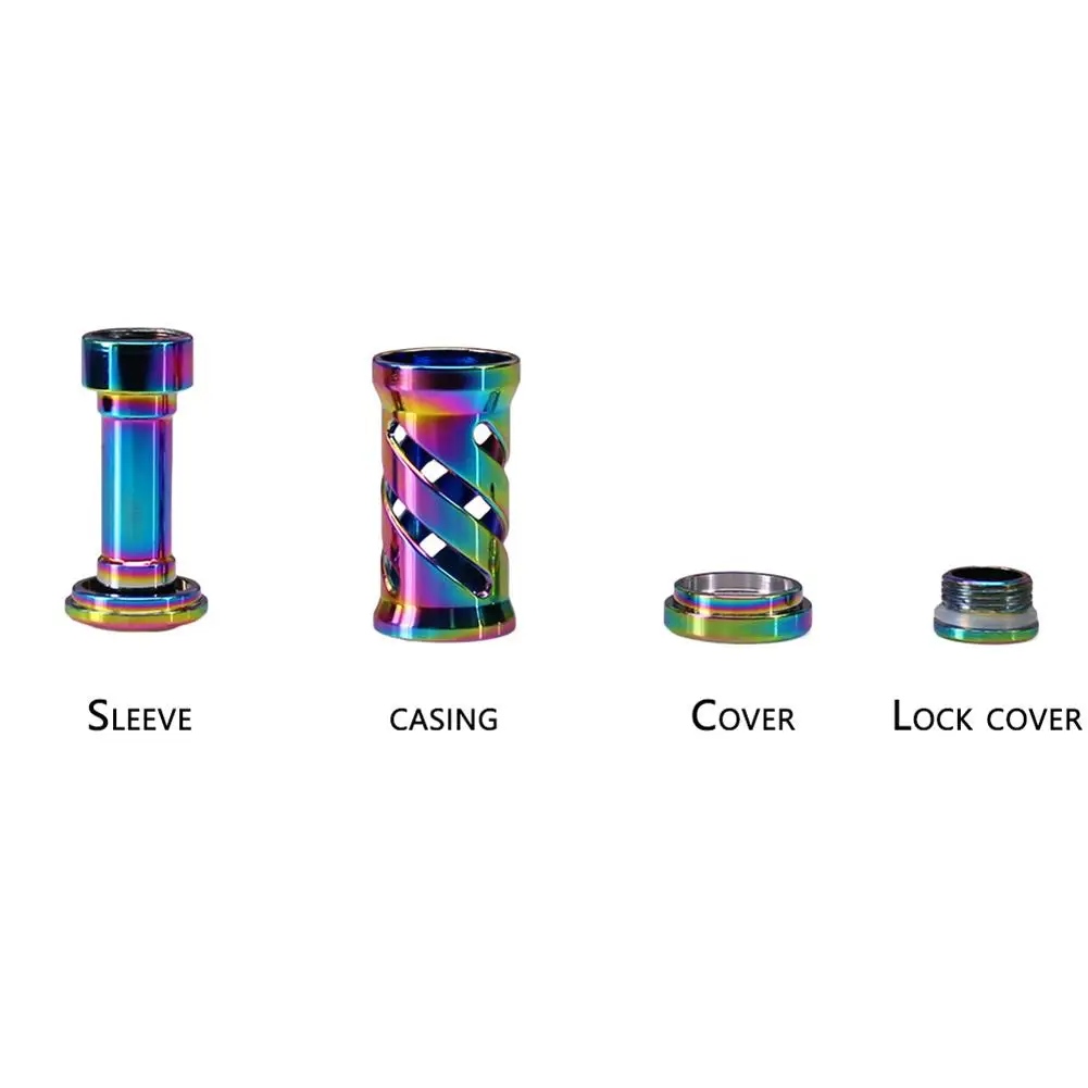 

DIY Fishing Reel Modification Colorful Handle Knob Fishing Tackle Accessory for S/D Spinning Drum Reel Material Aluminum alloy