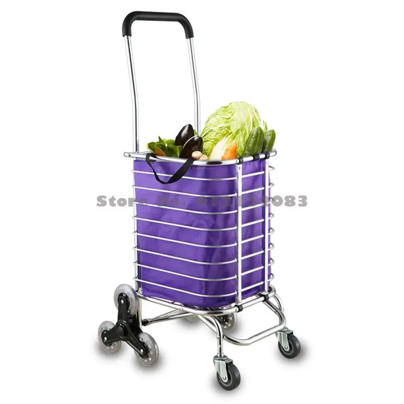 Корзина для продуктов корзина покупок Складная портативная небольшая трейлера