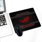 Коврик для мыши ASUS ROG, резиновый декоративный коврик для мыши, 18 х22 см, для настольных ПК