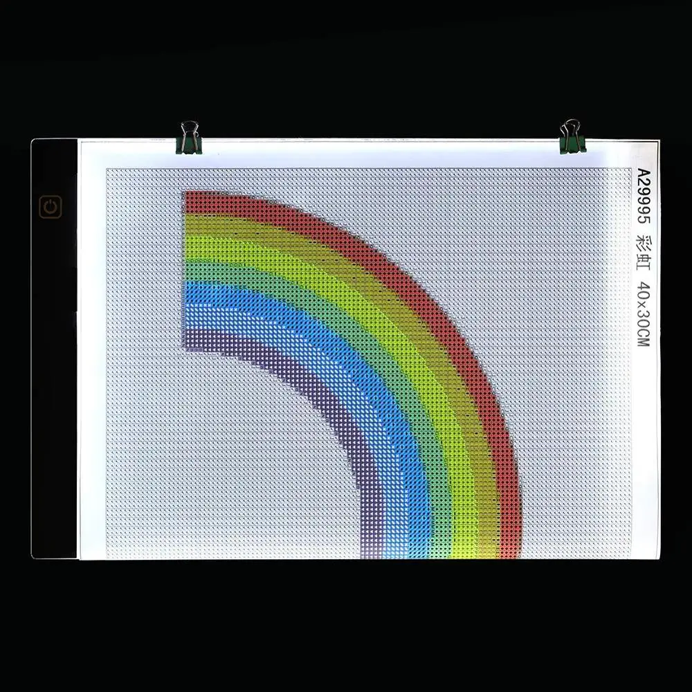 diamond painting a4 led light tablet pad diamond mosaic accessories three level dimmable ultrathin tools for handcraft diy free global shipping