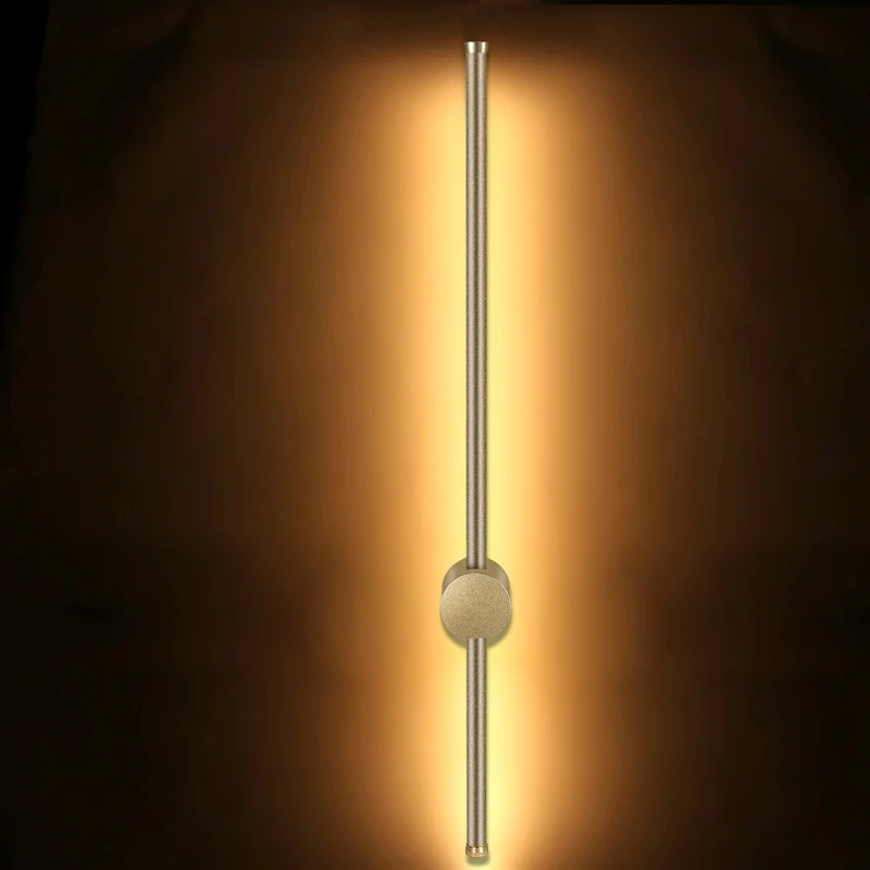 Современная светодиодная настенная лампа длинный подвесной светильник в