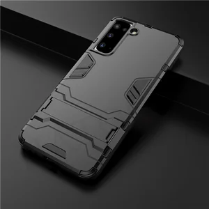 for samsung galaxy s21 ultra case cover note 20 s20 fe 10 s10 plus lite shockproof bumper tablet holder stand armor phone case free global shipping
