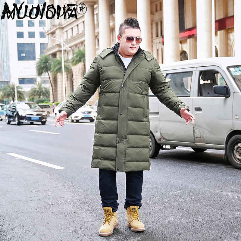 

MUOIOYIA Winter Down Jacket Men Clothing Thick Mens Jackets Hooded Parkas 5XL 8XL Plus Size Man Clothes Ropa De Hombre LXR598
