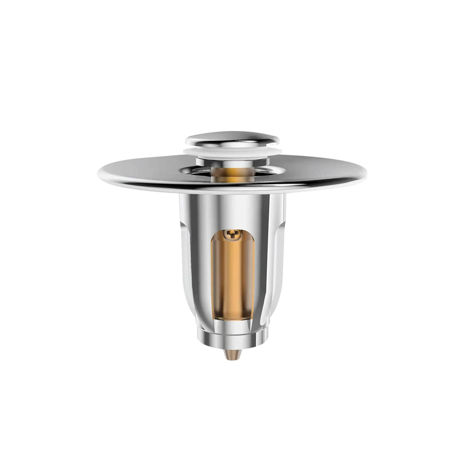 

Strainer Kitchen Accessories Easy Install Drain Hard Sink Plug Anti Blocking Replacement Parts With Push Bullet Base Thicked