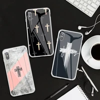 faith christian religious jesus phone case transparent case for iphone 6 6s 7 8 plus x xs xr xsmax 11 12 pro promax 12mini