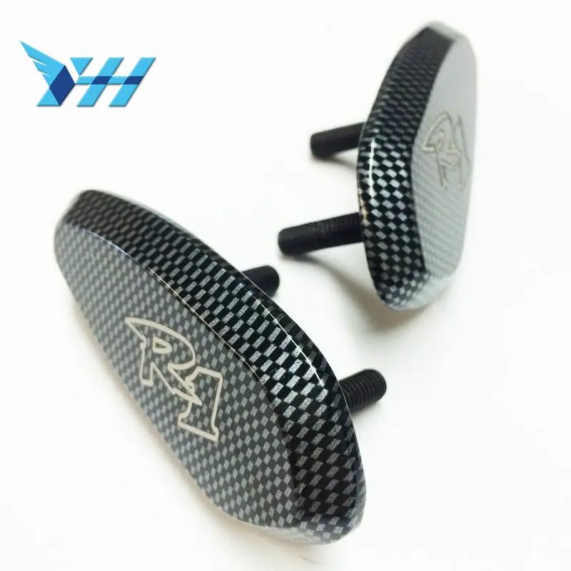 Блокируют Кепки зеркальная база пластина для Yamaha YZF R1 YZFR1 1000 YZF1000 2000 2014 2013 2012 2011 2010