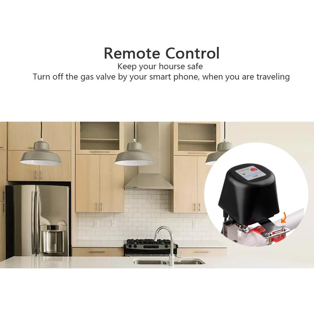 

1/2" 3/4" 1" Wifi Water Valve Shutoff Timer, Controller