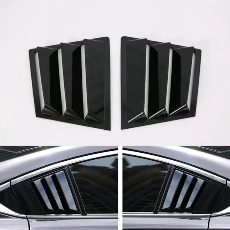 

Rear Window Louvers Car Stickers Window Blinds Triangular Accessories for Mazda 6 Atenza -2020
