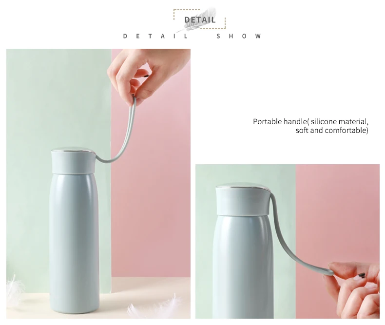 НОВЕЙШАЯ портативная 300 мл Термос из нержавеющей стали детская бутылка для воды