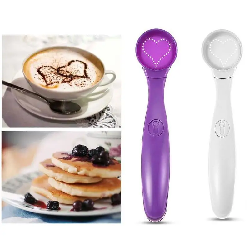 Кофе ложка молока распылительная форма художественная ручка Скульптура выпечки