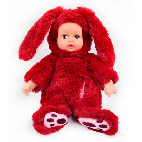 Rabbit-07 UCanaan 25 см плюшевые куклы Животные игрушки для детей мультфильм мягкие животные Анжела плюшевые игрушки спящие куклы для детей - Цвет: Rabbit-07