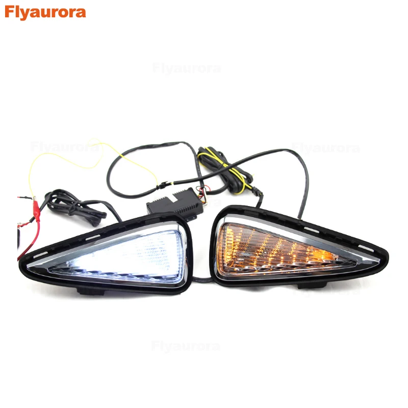 Желтое реле поворота для Toyota camry 2009 2010-15 2016 2017 2018 2019 водонепроницаемый ABS DRL лампа