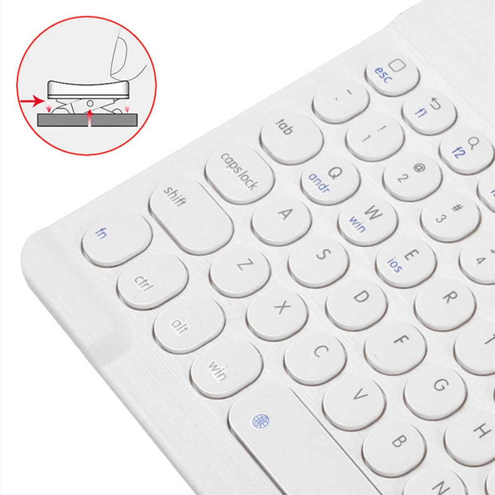 Портативная клавиатура с Bluetooth 3 0 перезаряжаемая тонкая беспроводная для iPad Pro