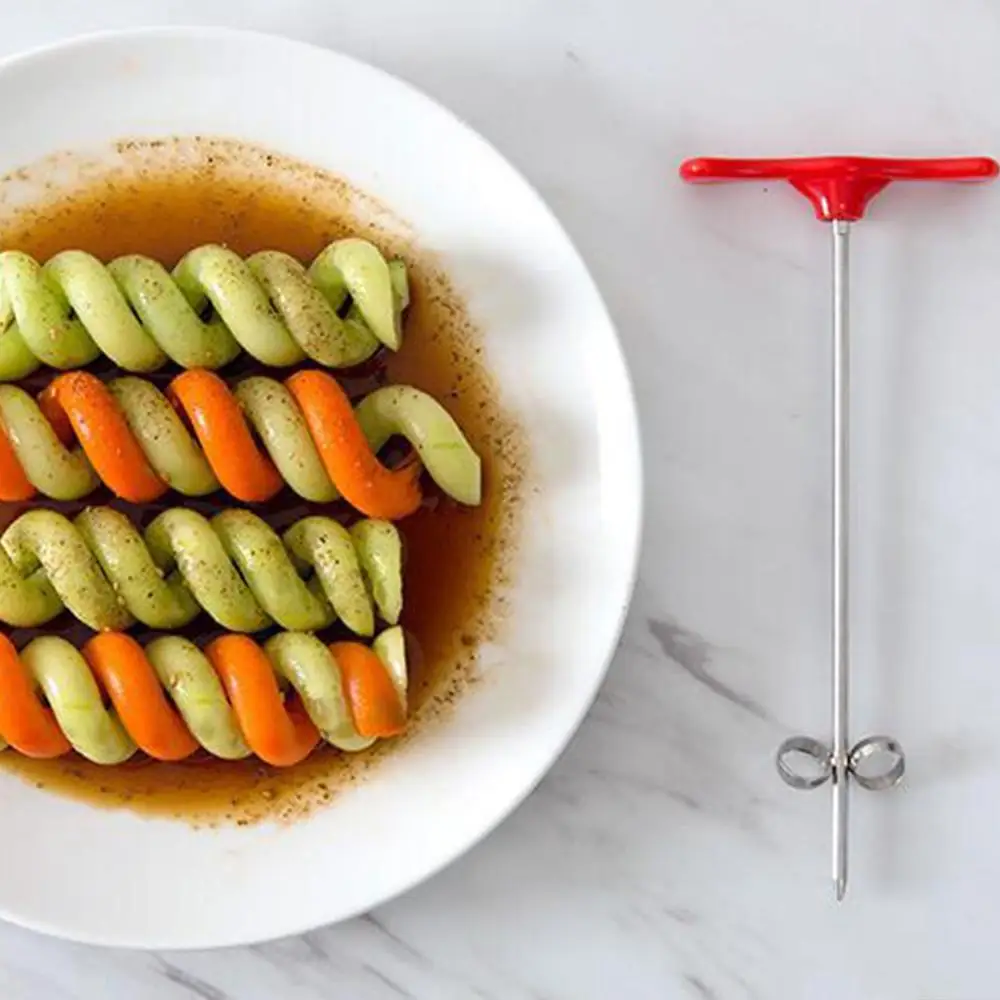 Овощи спиральная Ножи картофеля нож для резки моркови огурца салат измельчитель