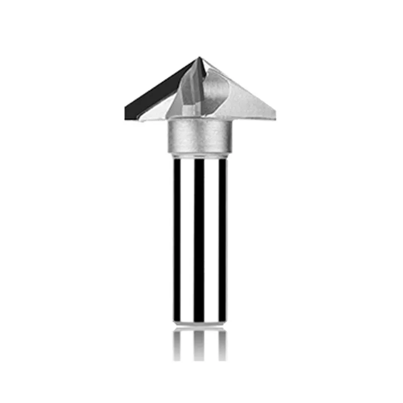 

Livter 1/2"Shank 3T PCD Diamond Router Bits Cabinet Door Cutter V-Shaped Custom Profile Milling Tool For Cnc Milling Machine