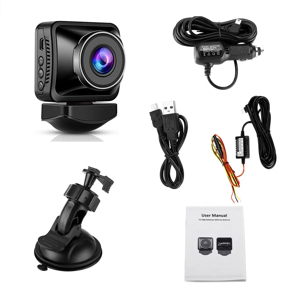Add Hardwire kit WonVon M5B Автомобильный видеорегистратор 145 ° lcd 2.0MP sony IMX307 IR ночного видения WiFi видеорегистратор HD 1080P двойной видеорегистратор g-сенсор циклическая запись - Название цвета: Add Hardwire kit