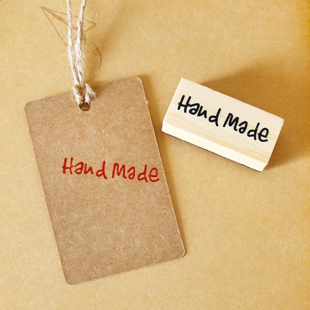 Натуральные ручной работы деревянные штамп деревянный | Дом и сад