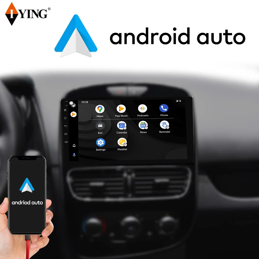 Car GPS Radios Android Auto Carplay for Renault Clio 4 IV 2017-2020 Radio Multimedia Video Player DSP Navigation QLED Screen | Автомобили