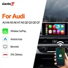 Carlinkit 2,0 Беспроводной Авто Smart Box для Audi A1 A3 A4 A5 A6 A7 A8 MMI NON-MMI Поддержка Carplay Android автоматическое подключение Mirrorlink