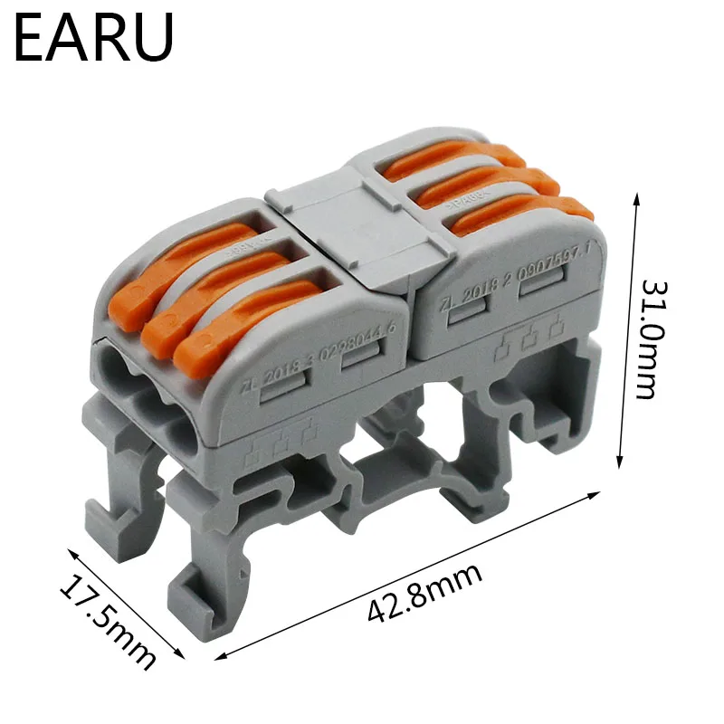 LSA 1 PCT 211 511 Din Rail Тип Быстрый соединения проводов терминал Пресс разъем вместо того