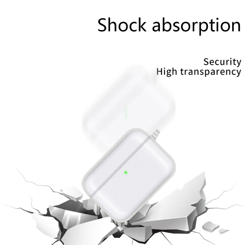 

Compatible with Honor Earbuds 2 SE Protective Cover Wireless Bluetooth Headset Cover Transparent Soft Shell Anti-fall