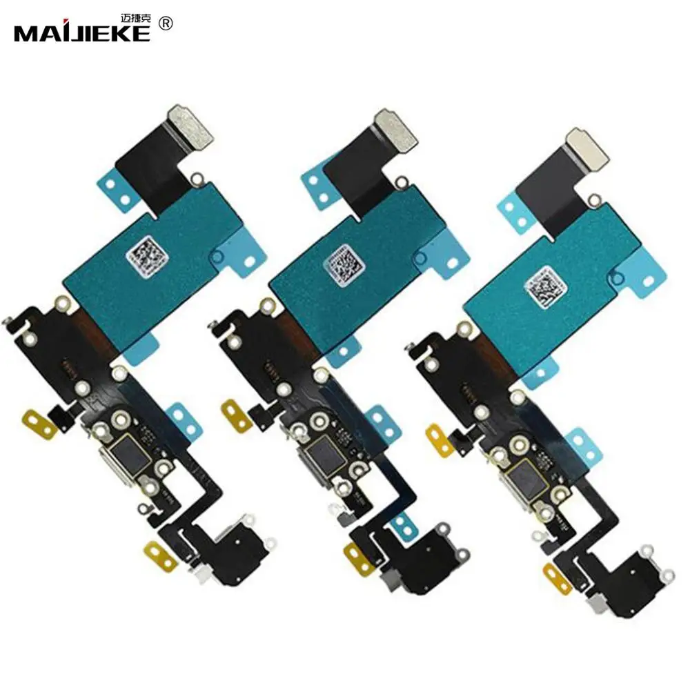 

10pcs Charging Port Flex Cable for iPhone X XR XS USB Dock Connector Charger Ports Replacement for iPhone 6 6S 7 8 Plus 5 5s 5c