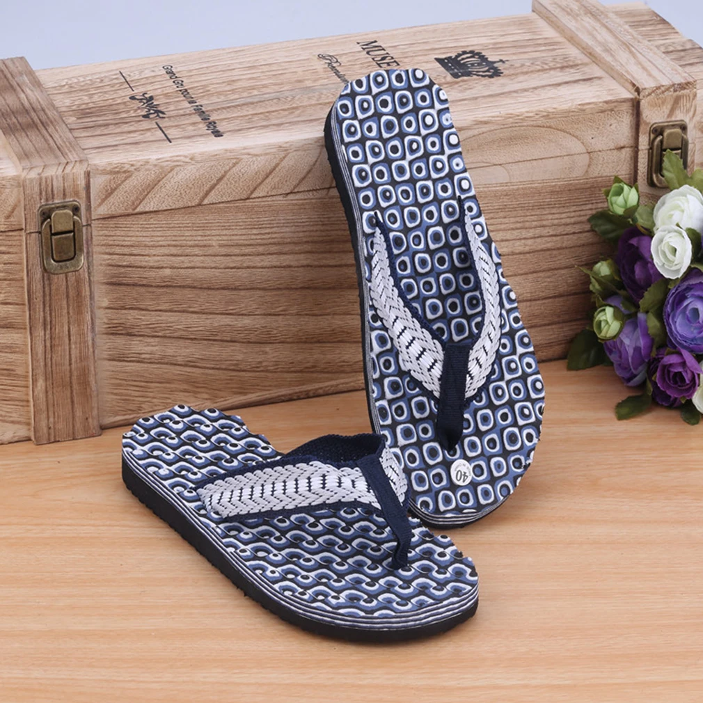 

2021 Slippers Men Home Summer Comfortable Massage Flip Flops Shoes Sandals Male Slipper Indoor & Outdoor Flip-Flops