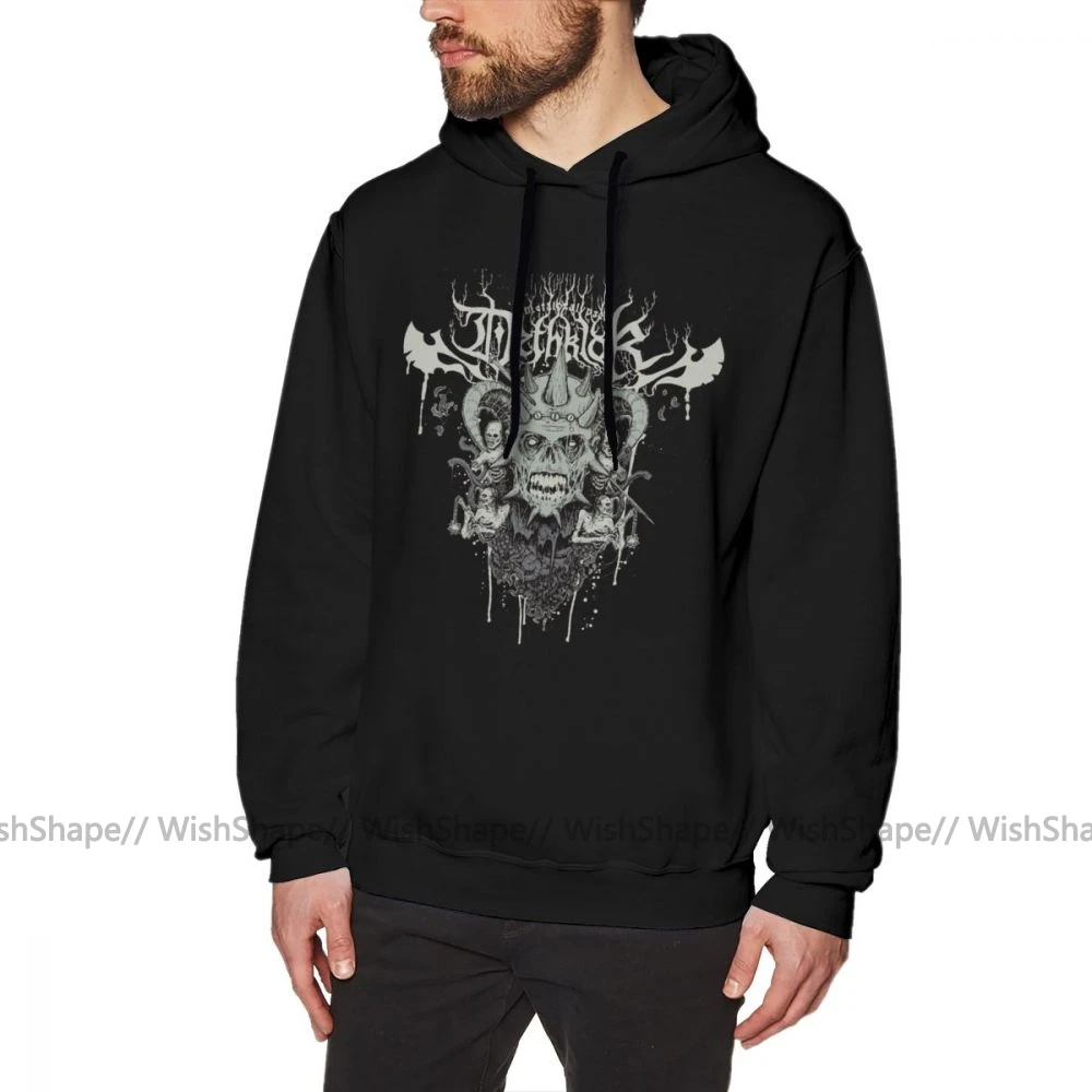 Толстовка Cannibal Corpse Metalocalypse Dethklok, толстовки, теплый пуловер для улицы, толстовка с капюшоном, синие красивые мужские хлопковые толстовки с капюшоном xxxl - Цвет: Black