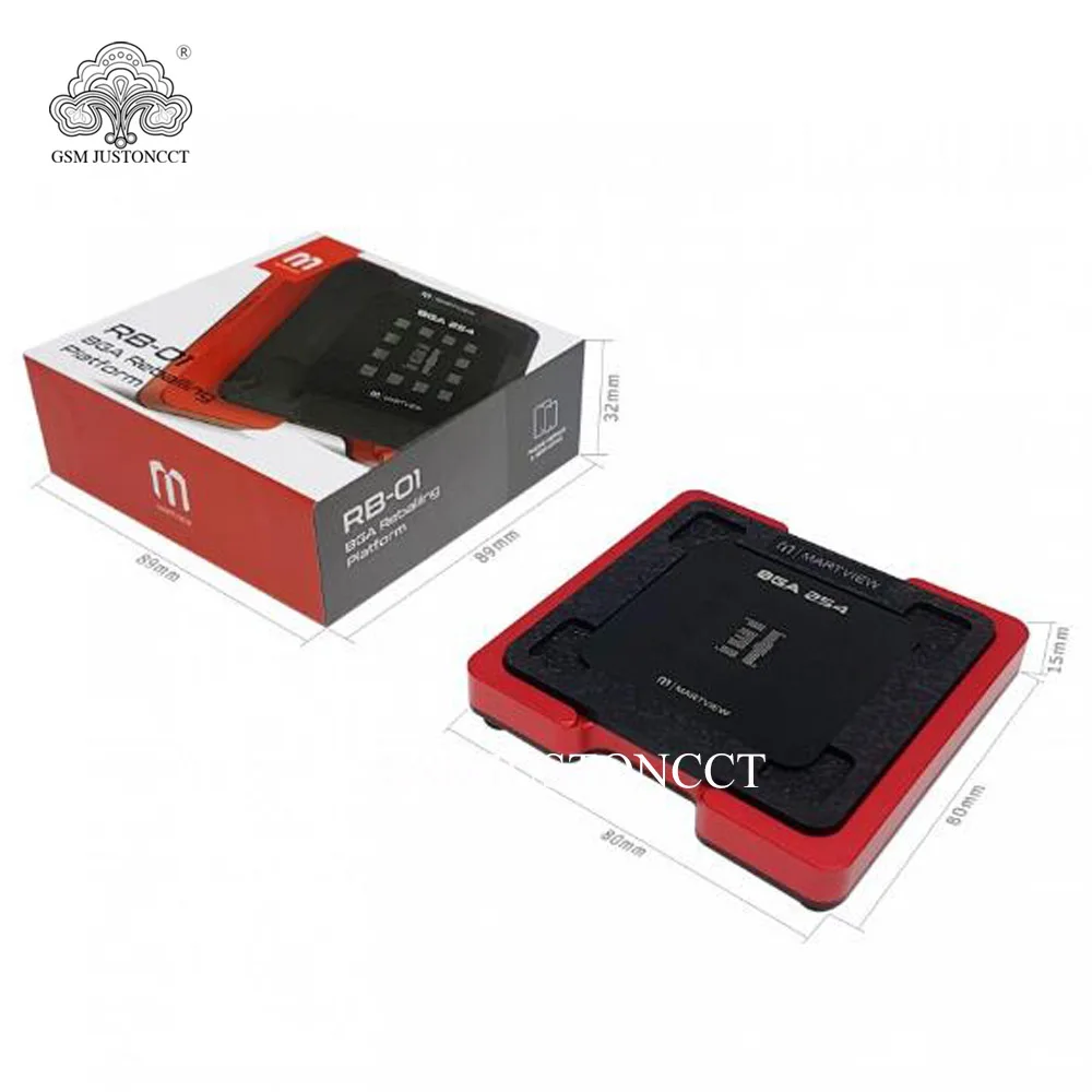 Полный набор для EMMC/EMCP/UFS BGA153/162/169/186 с фиксированной пластиной и держателем |