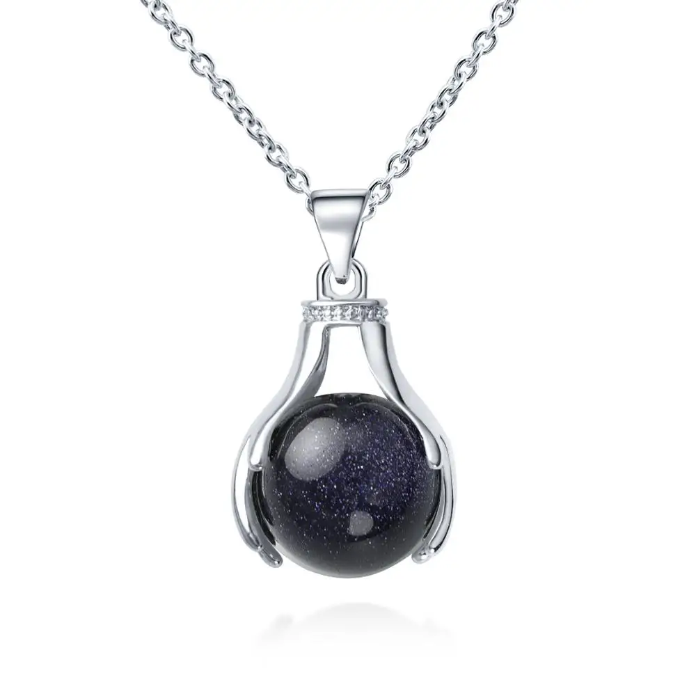 Ожерелье с подвеской из драгоценных камней |