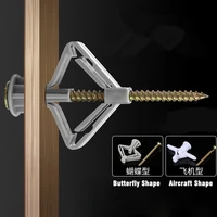 expansion drywall anchor kit screws set self drilling wall home pierced plugs for gypsum board fiberboard hardware fasteners