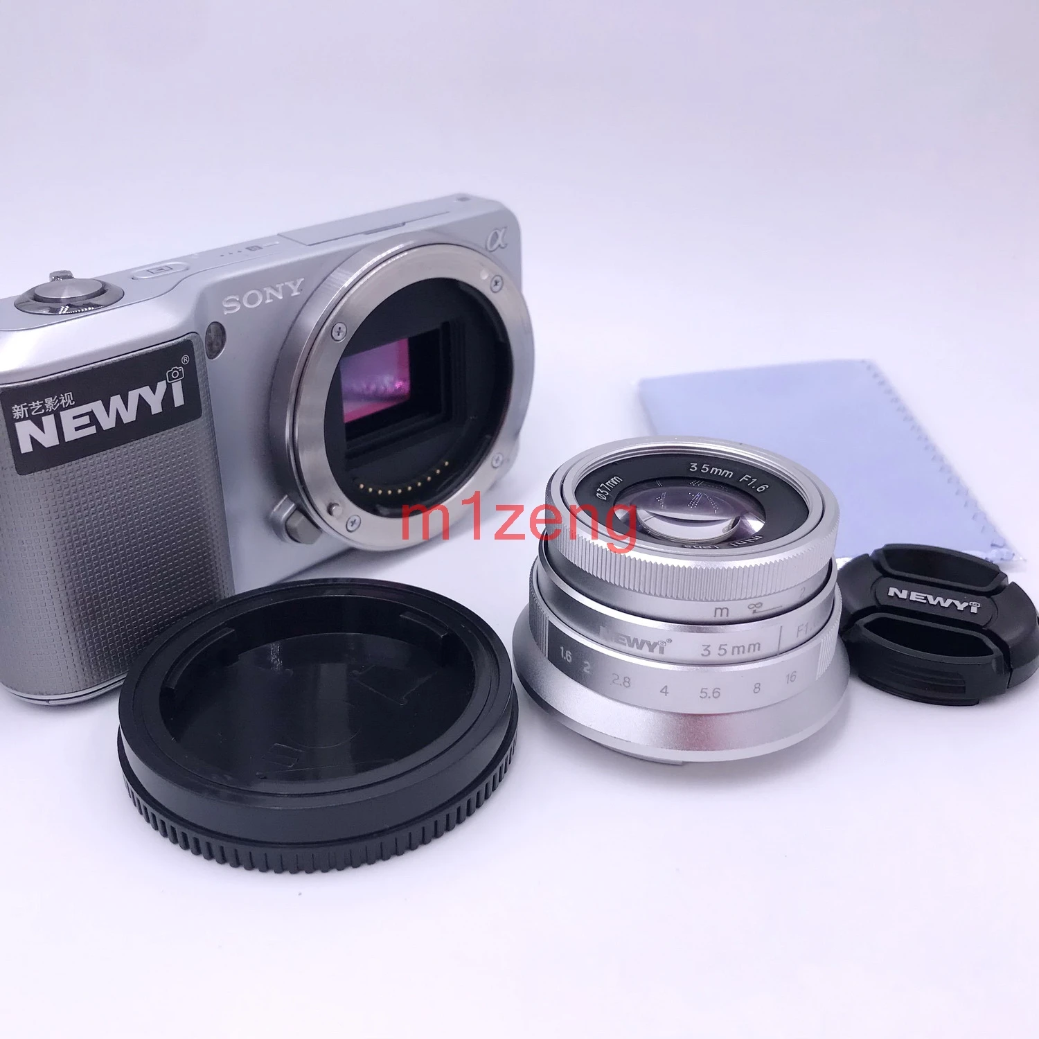 Объектив 35 мм F1.6 для Sony a7r3 a9 A6500 fuji xt30 xe3 xa5 m43 em1 em5 gh5 gf7 canon eosm camera|Объективы