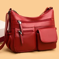 ladies trend shoulder bags for women 2021 luxury handbags designer large capacity leather cross body bag multi pocket sac a main