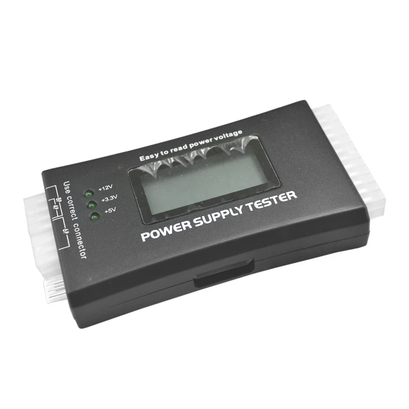 Компьютер ATX поставка постоянного тока цифровой вольтметр 12 В Измеритель usb