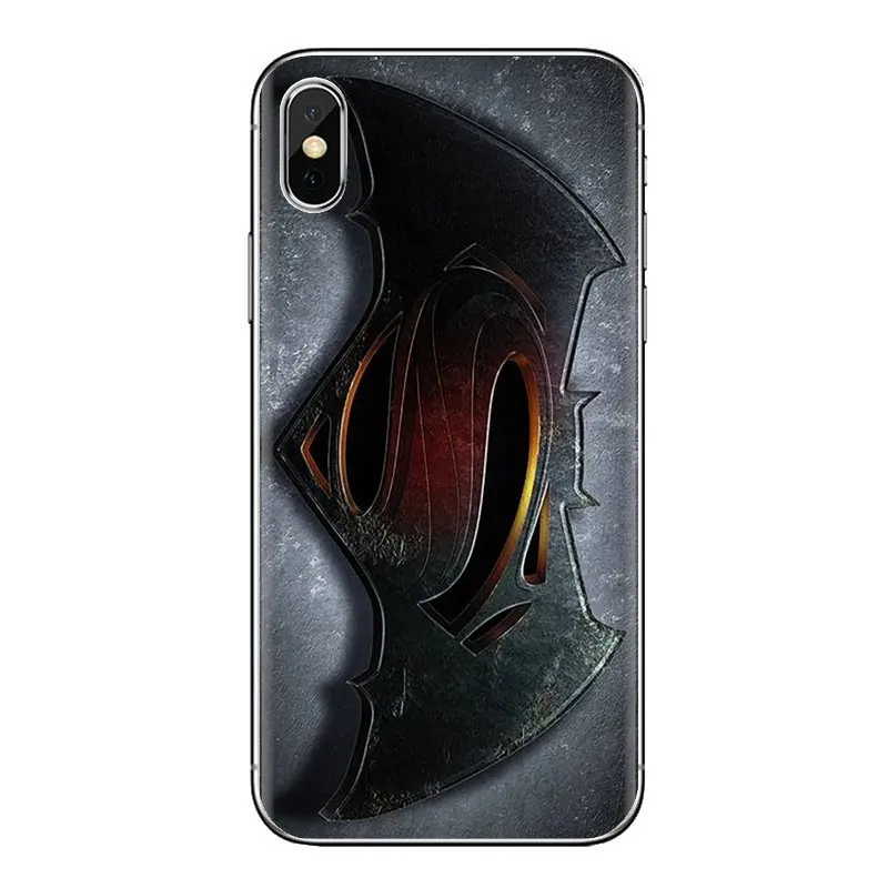 Movie Batman vs Superman logo TPU Bag Case For Samsung Galaxy S2 S3 S4 S5 MINI S6 S7 edge S8 S9 Plus Note 2 3 4 5 8 Coque Fundas |