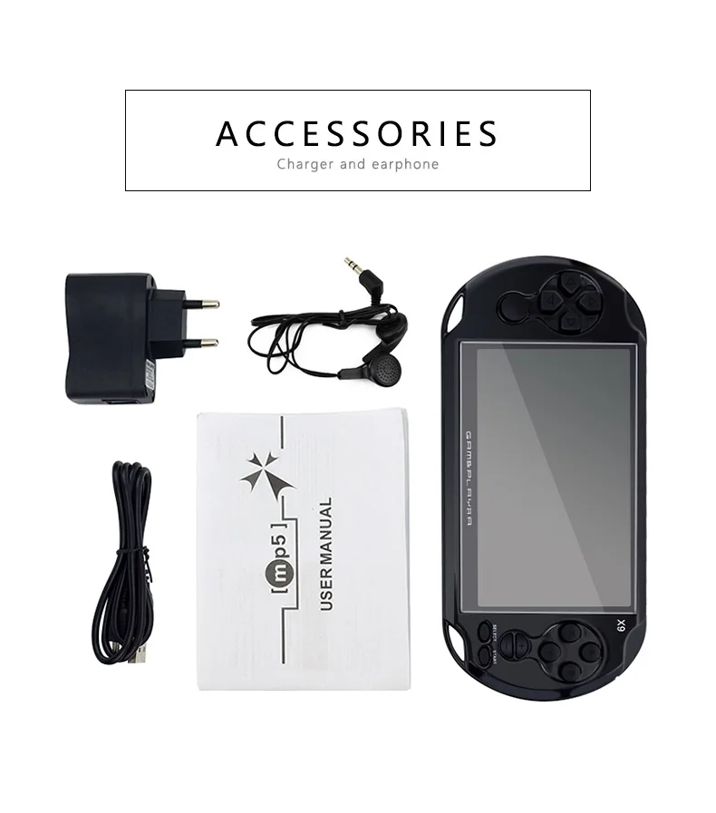 Консоль игровая портативная 8 гб 1000 игр 5 0 дюйма|Портативные игровые консоли| |