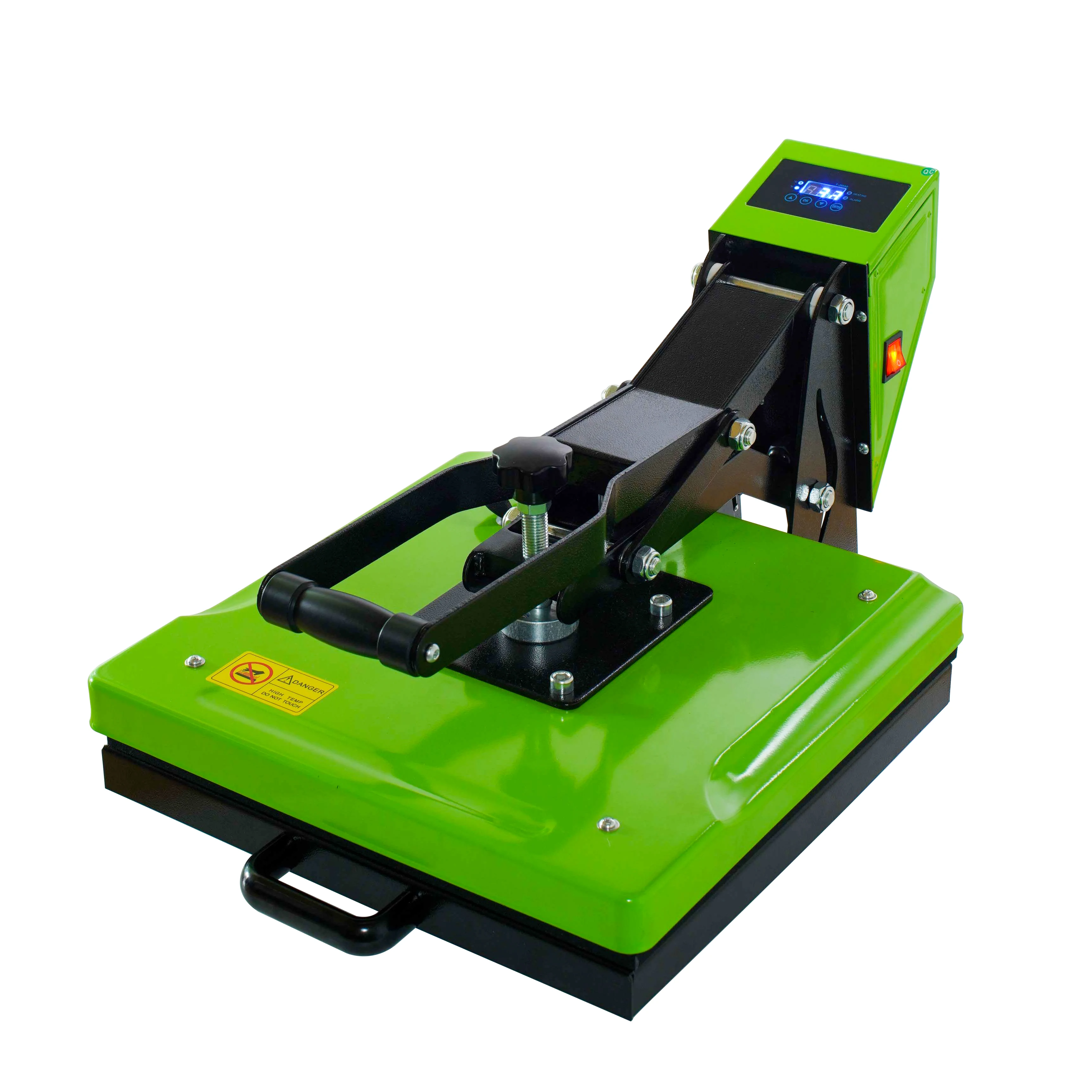 

Lowest Price in Record Portable 38 x 38 cm 15" x 15" Flat Clam Heat Press for T shirt Printing