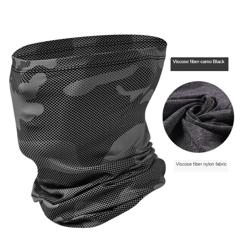 

Outdoor riding ice silk mask sports sunscreen headscarf neck and face protection multifunctional headscarf fishing mountaineerin