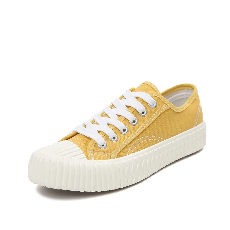 

Spring Autumn Women Fashion Canvas Casual Shoes Casual Sneakers Breathable Flat Driving Vulcanize Lovers Walking Shoes Summer