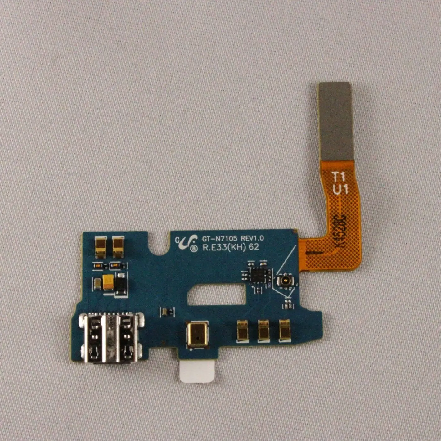 Запасная часть для Samsung Galaxy Note 2 N7100 N7105 I317 T889 I605 L900 R950 E250S/K|connector flex cable|flex cablecharging port |