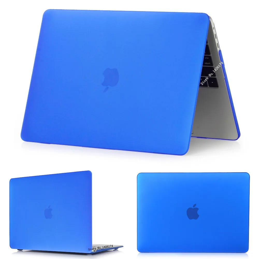 Кристальный \ матовый чехол для Apple Macbook Air Pro retina 11 12 13 15 дюймов сумка для ноутбука, для нового Mac book Air Pro 13,3 чехол A1932+ подарок