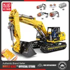 Строительные блоки, высокотехнологичный моторизованный экскаватор, модель грузовика версии 250 X 3-PF, детские игрушки, подарки