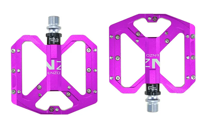 

flat foot Ultralight Mountain Bike Pedals MTB Aluminum Alloy Sealed 3 Bearing Anti-slip Bicycle Pedals Bicycle Parts