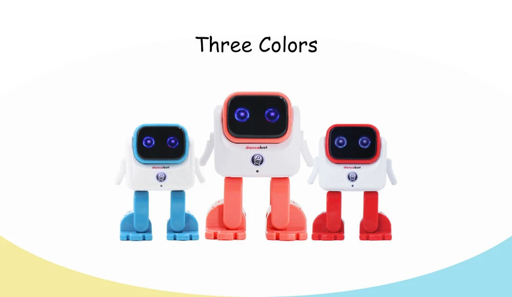 Dancebot AI умный робот Bluetooth RC танцы Детские игрушки История динамик 360 градусов шарнир детский компаньон интеллектуальный алгоритм