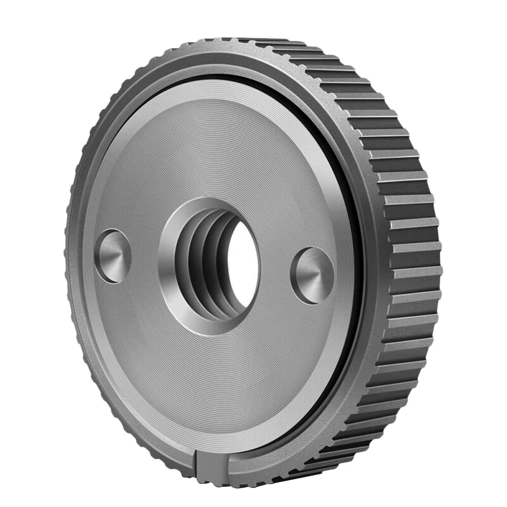 

1/3Pcs Angle Grinder M14 Flange Lock Nut Self Tightening Quick Change Nut Replacement for Bosch Metabo Milwaukee Makita