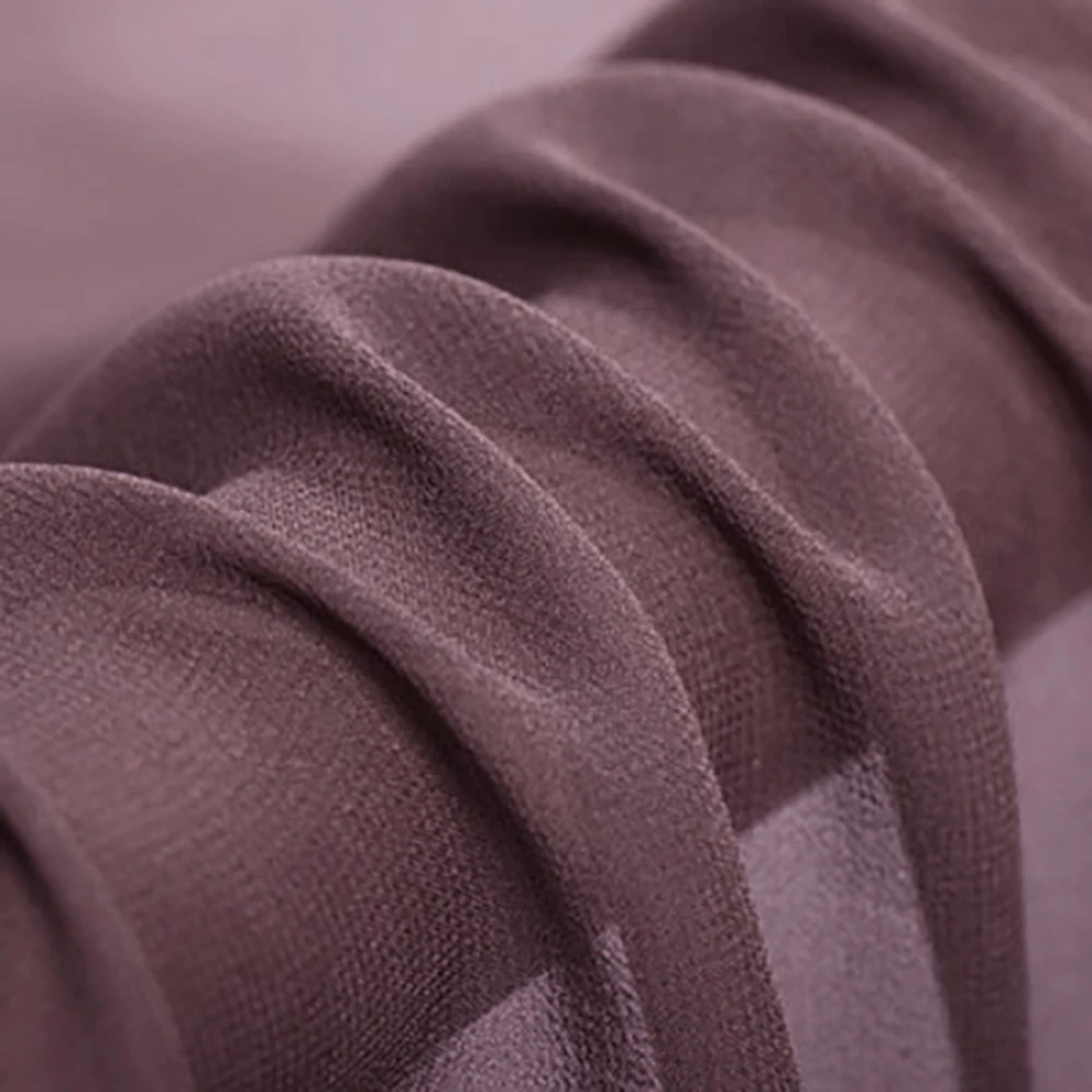 Шелковый жоржет, ширина 114 см, 8 Момми, 100% натуральная шелковая ткань, бесплатная доставка, шифоновая ткань на метр, минимальный заказ 1 м, Rosybrown, № 09